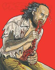 Pariisin vampiiri mainostaa ja myy tuotoksiaan aktiivisesti.jpg