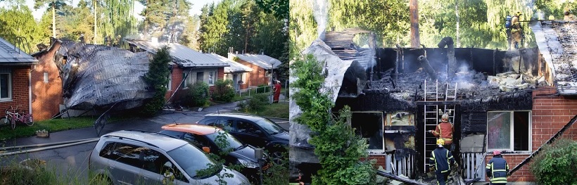 Miestä syytetään Telakkatien tapauksessa murhan yrityksestä siksi, että hänen aikomuksenaan oli tappaa asukas. Kuvat Soila Puurtinen.