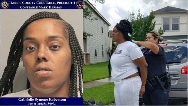 Gabrielle Symone Robertson olisi vastustellessaan kokenut poliisiväkivaltaa.jpg