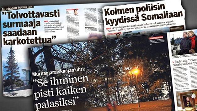 Vuonna 2015 IS uutisoi raiskauksen uhrin ja surmatun tytön vanhempien tarinat. (KUVA: IS arkisto)