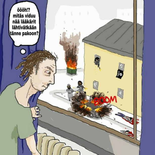 Älä pelkää suomirukka, Kauhu ja Vaino ne siellä vaan leikkii.jpg