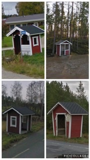 Eri mallisia pysäkkejä kaustisen sivukyliltä