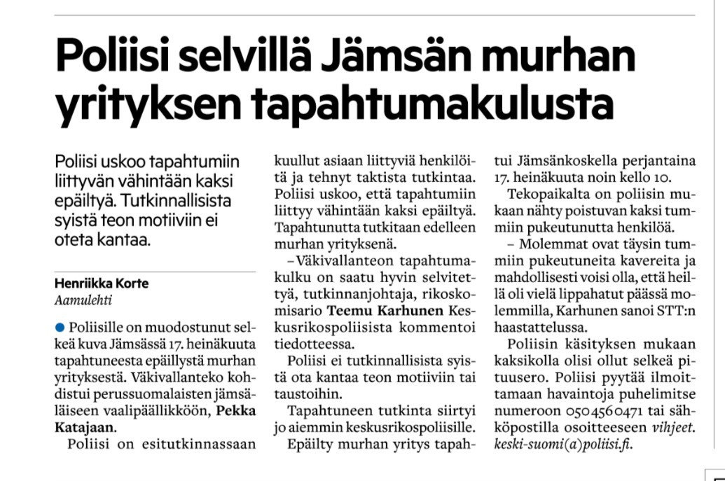 29.7.2020 Aamulehti