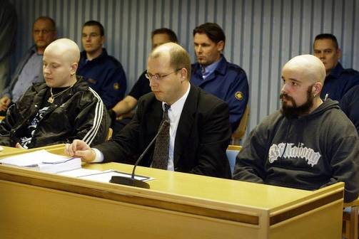 Toni Heikkilä ja Mikko Moilanen surmasivat Pelson vankilassa vartijan pakonsa yhteydessä 2004. (MARKKU RUOTTINEN)