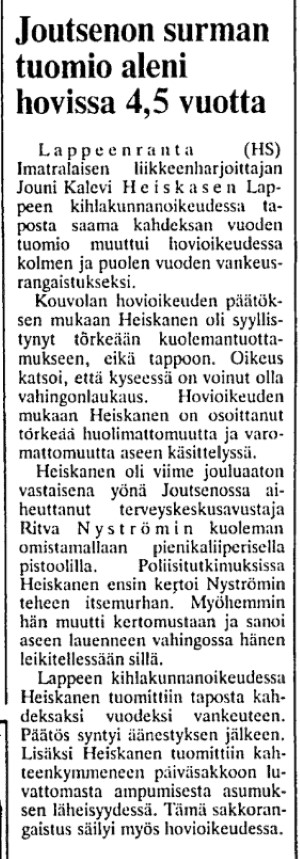 16.07.1980 Jouni Heiskanen Ritva Nyström Joutseno hovi.jpg