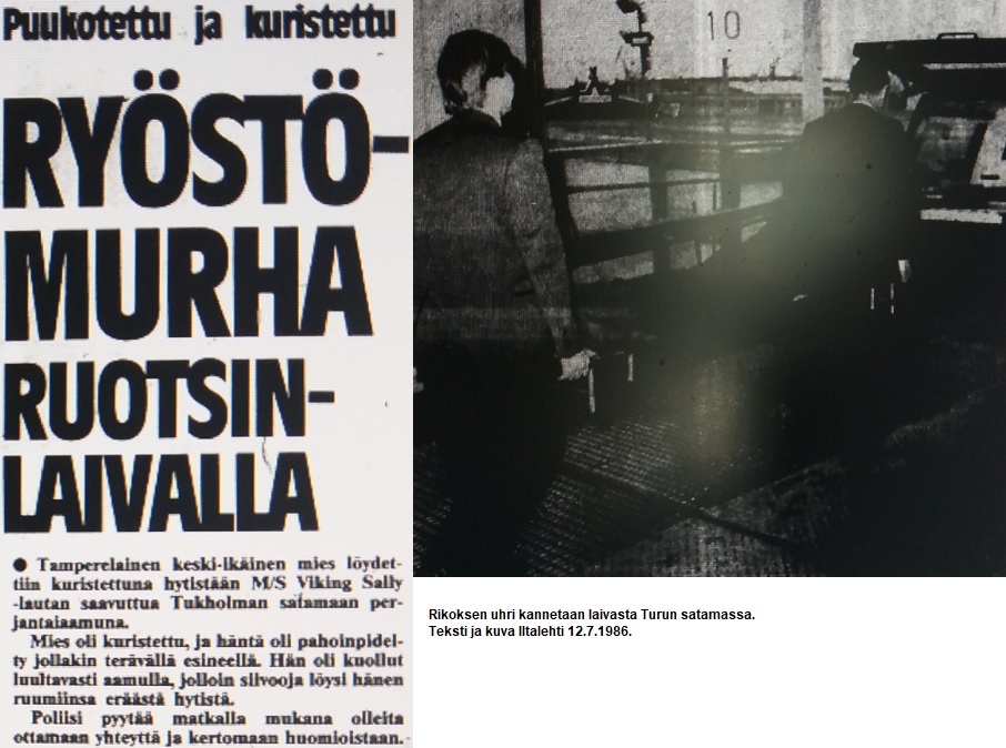 Erään laivareissun päätös.