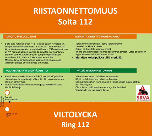 Yleistietoa ulkona liikkuville: