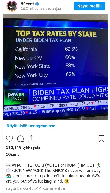 50 cent meni MAGA ja kirkuna alkoi, samaa kuin Ice Cuben kohdalla.jpg
