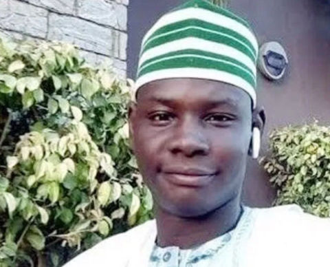 Yahaya Sharif-Aminu tuomittiin kuolemaan sharilain nojalla tämän jaettua musiikkia whatsapp-ryhmässä.jpg