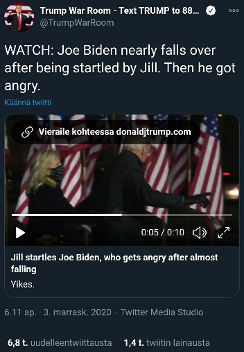 Joe Biden säikkyy jo vaimonsa kosketusta - ja nalkuttaa ämmämäisesti päälle.jpg