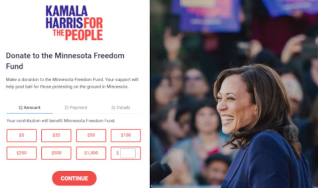ACT BLUE eli käyttäydy kuin usa-demokraatti.
