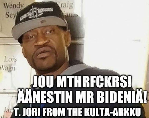 "I'm living in a box, living in a golden box", räpäytti Jori mullan alla.