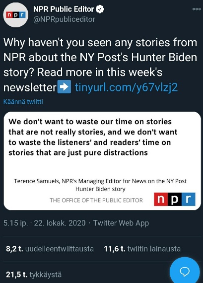 NPR ei halunnut uutisoida, koska ei mitään nähtävää - saattavat saada Bideniltä vielä lahjan.jpg