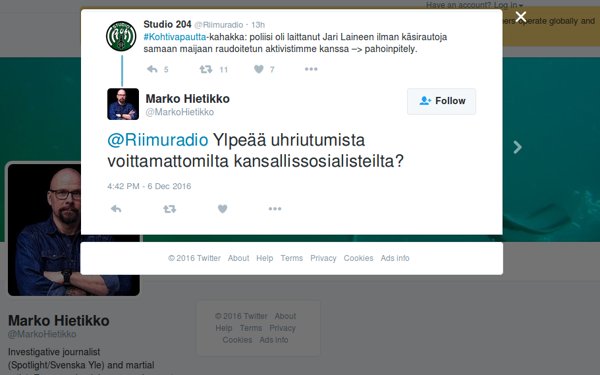 Ylen Marko Hietikon kommentti maijassa tapahtuneeseen pahoinpitelyyn.jpg