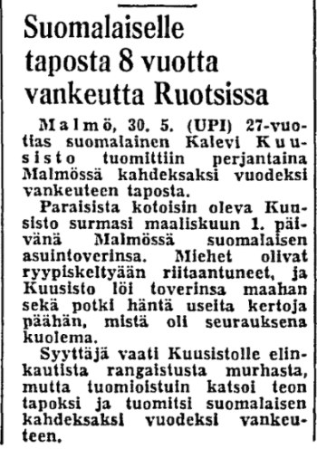 HS 31.05.1969 Kalevi Kuusisto Malmö Ruotsi.jpg