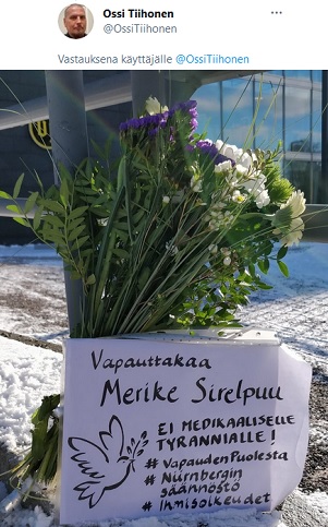 Kukkia Merikelle