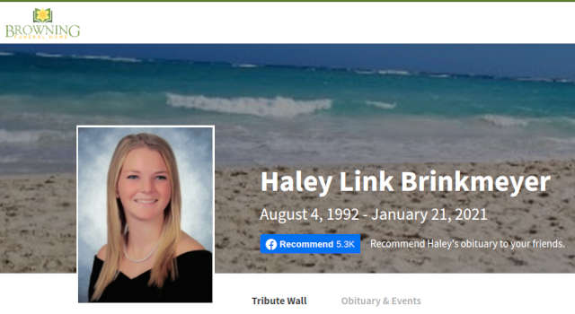 Nuori fysioterapeutti Haley Brinkmeyer kuoli pian covid-geeniterapiarokotteen saatuaan.jpg