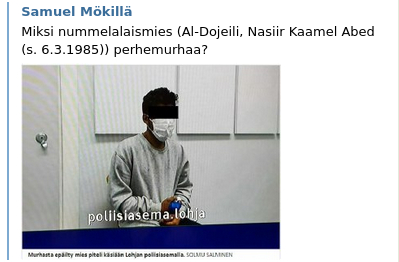 Al-Dojeili, Nasiir Kaamel Abe