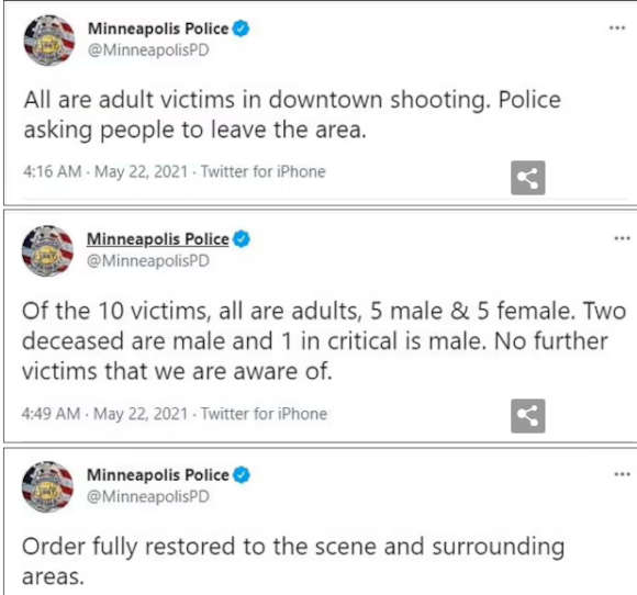 Minneapolisin poliisi tiedotti tämänkertaisen neekeröinnin edetessä kohti loppuhuipennustaan.jpg