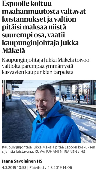 Espoolla oli UNELMA - nyt vaatii muuta Suomea maksamaan heidän rikkaudesta.jpg