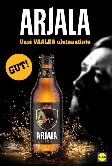 Prosentit kuvassa vielä käymisvaiheessa, on valmiina 8,8%