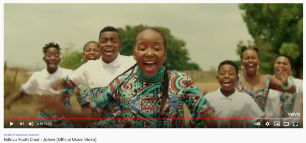 Etelä-Afrikkalainen nuorisokuoro Ndlovu Youth Choir.jpg