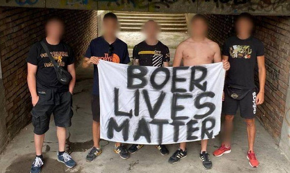 White lives in danger.