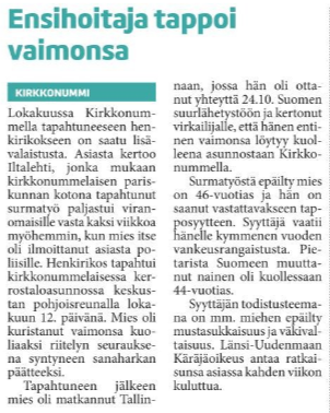 Kirkkonummen Sanomat