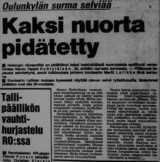 Iltasanomat 20.7.1980