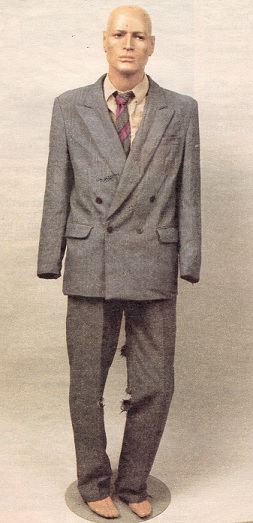 Näitkö tämän tyylistä miestä Turun suunnalla 1992. Kuva poliisi via Alibi 7/1993