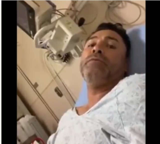 “What Are the Chances of Me Getting Covid?” – Fully Vaccinated Oscar De La Hoya Hospitalized with Covid-19 (VIDEO)