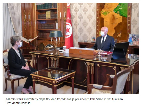 Tunisia sai historiansa ensimmäisen naispääministerin.jpg