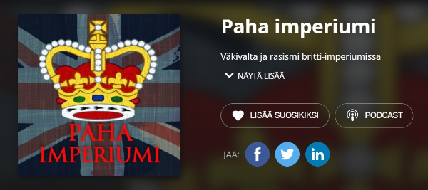 YLE Areenassa on kiinnostava kaksiosainen radio-ohjelma Britti-imperiumin negatiivisista puolista.jpg