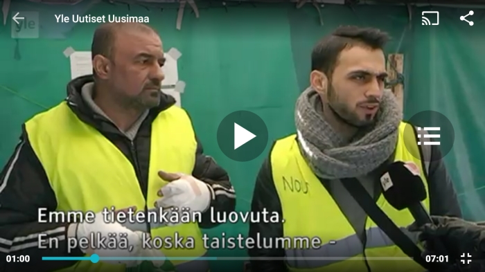 Emme luovuta, emme pelkää, koska taistelumme.jpg