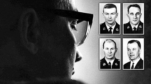 Tauno Pasanen kärsimässä tuomiotaan vuonna 1970. (KUVA: Kari Santala &amp; Sanomien arkisto)