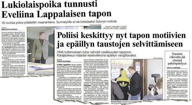 Etelä-Saimaa uutisoi tapauksen selvittämisestä vuonna 2002. ETELÄ-SAIMAAN ARKISTO, PÄIVI VIRTA-SALO