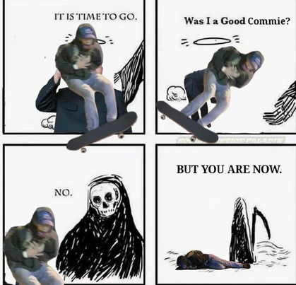 Kuolema korjaa kommunistit