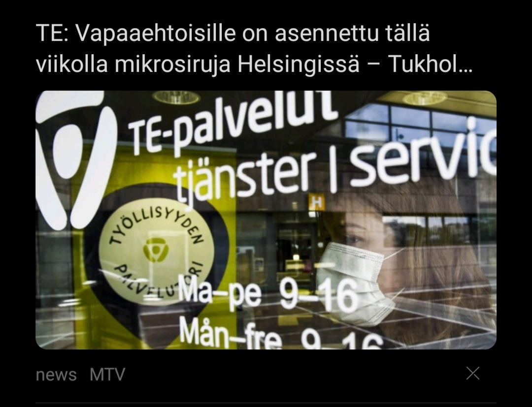 Te-Toimisto vai Talouselämä