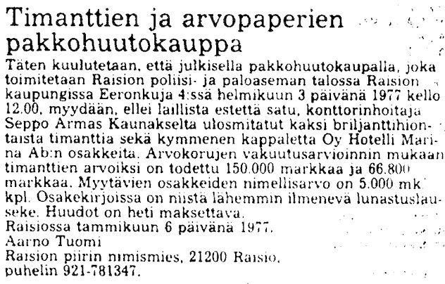 Helsingin Sanomat 18.1.1977