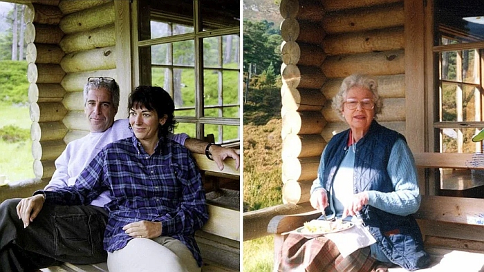 Although it is not clear when the image was taken, it was previously reported that the former couple were invited to Balmoral by Prince Andrew in 1999.
