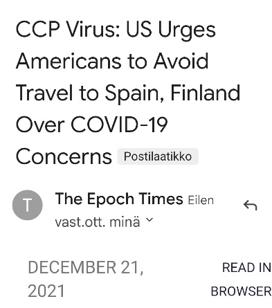 Marinin biletykseen ja Haaviston tartuntatautimyönteisyyteen ollaan reagoitu, tosin Suomi pian kiinn.jpg