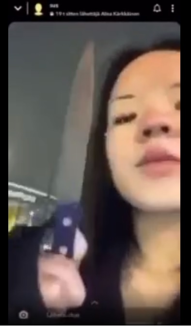 Kuvakaappaus videolta.