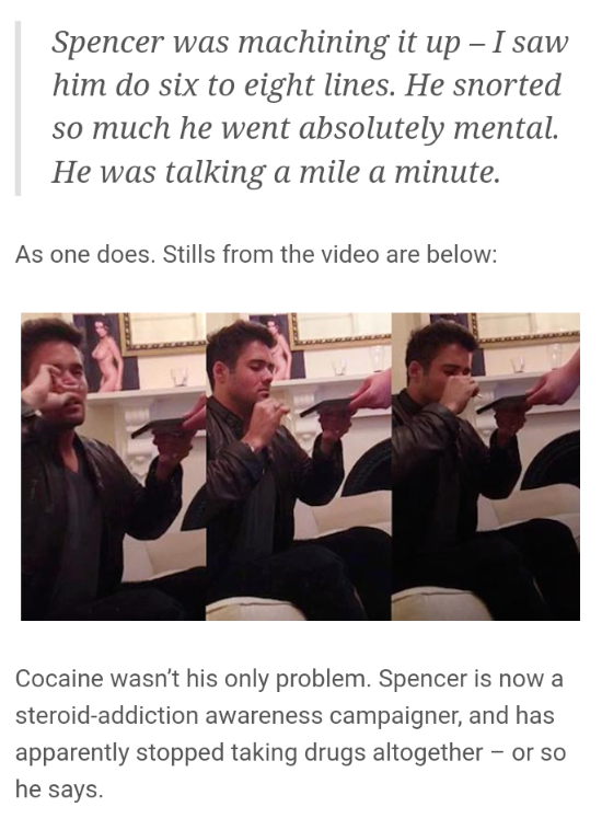 Spencer Matthews vetää kokaa nokkaan.jpg