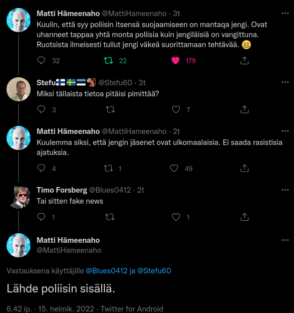 Omilla nimillään kertovat tälläistä.