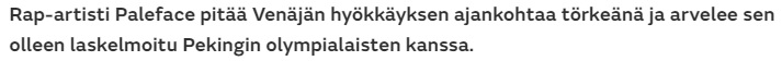 Hyökkäys siis ok, mutta ajankohta väärä?