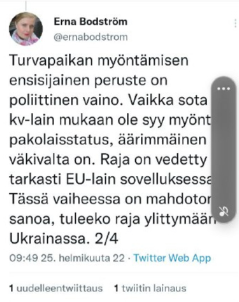 Emma ei halua pelastaa valkoisia.<br />Vain ählämit kelpaavat.