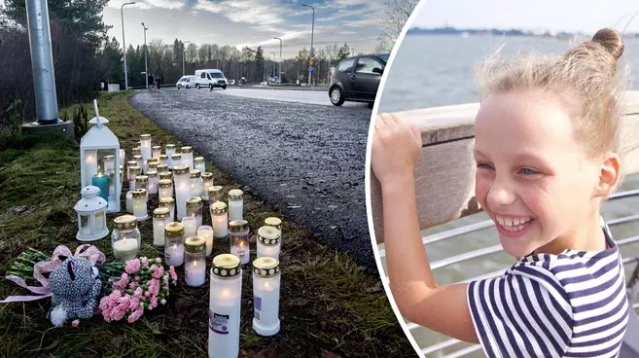 Milana, 11, oli palaamassa koulusta kotiin, kun hän jäi kuorma-autosta pudonneen levykuorman alle. Vanhempien lisäksi häntä jäivät kaipaamaan kaksi pikkuveljeä ja kaksossisko. KUVA: IS / PERHEEN KOTIALBUMI