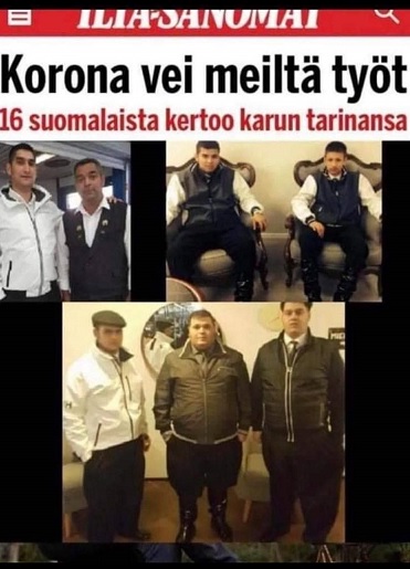 Kyllä maailma koettelee