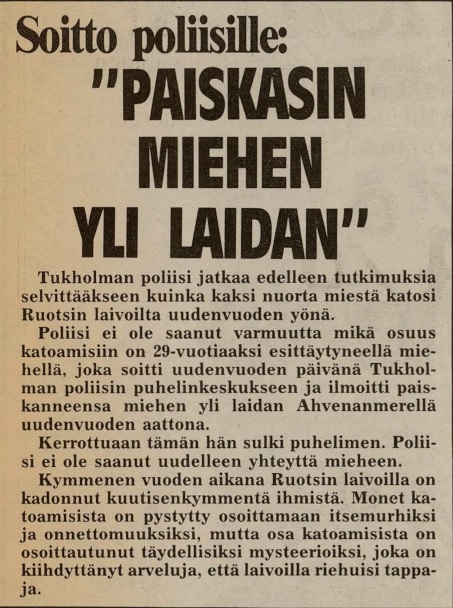 Iltalehti 5.1.1981.
