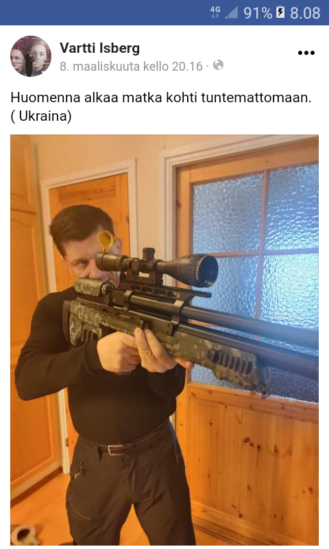 Korson 1. Ilmakiväärikomppanian varajohtaja